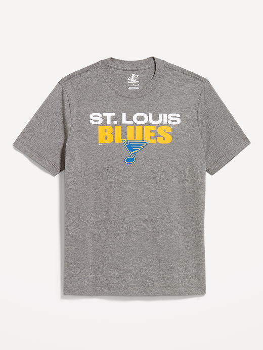 NHL T-Shirt for Adults - Blues Grey