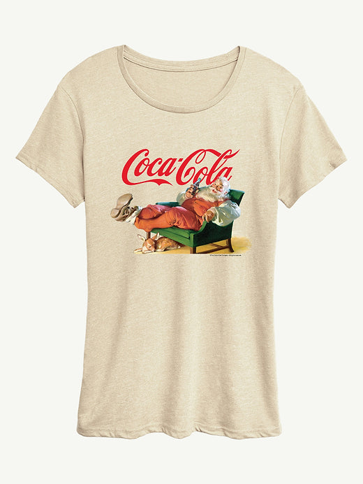 Santa Coke Short Sleeve Graphic Tee - Birch