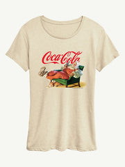 Santa Coke Short Sleeve Graphic Tee - Birch
