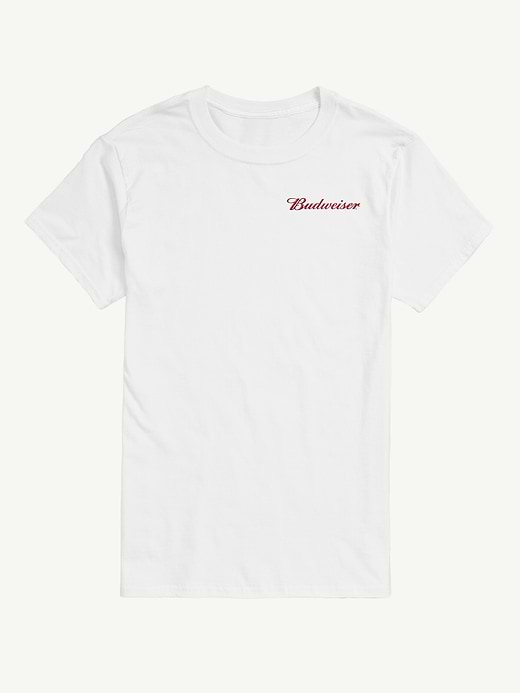 Budweiser Clydesdales Short Sleeve Graphic Tee - White