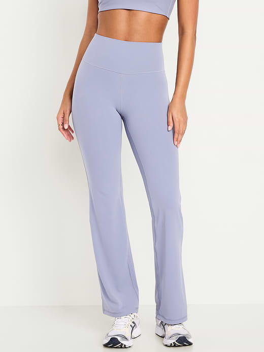 High-Waisted StudioSmooth Flare Leggings - Lunar Path