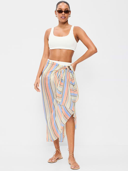 Outtek™ Sarong - Warm Multi Stripe