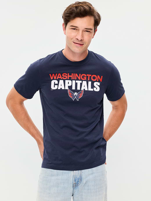 NHL T-Shirt for Adults - Capitals Navy