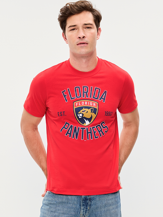 NHL T-Shirt for Adults - Panthers Red