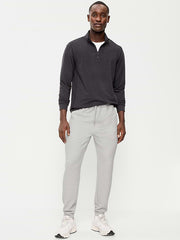 Recharge Waffle-Knit Joggers - Light Gray