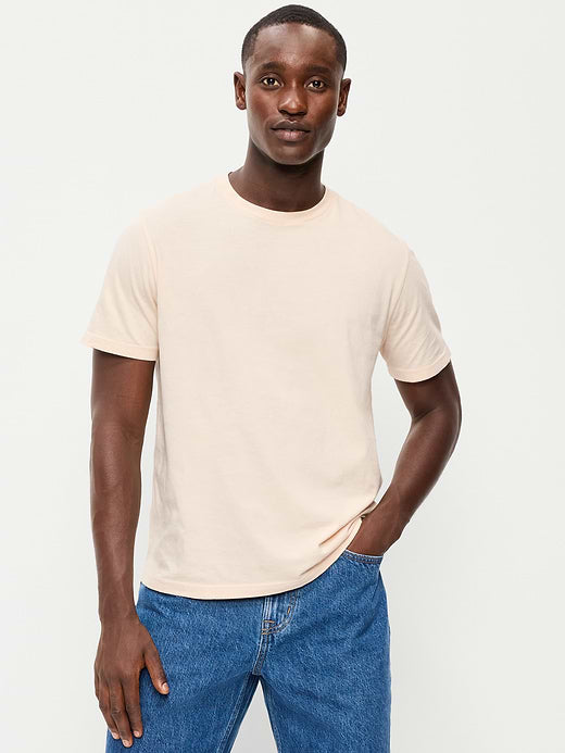 Crew-Neck T-Shirt - Howlite