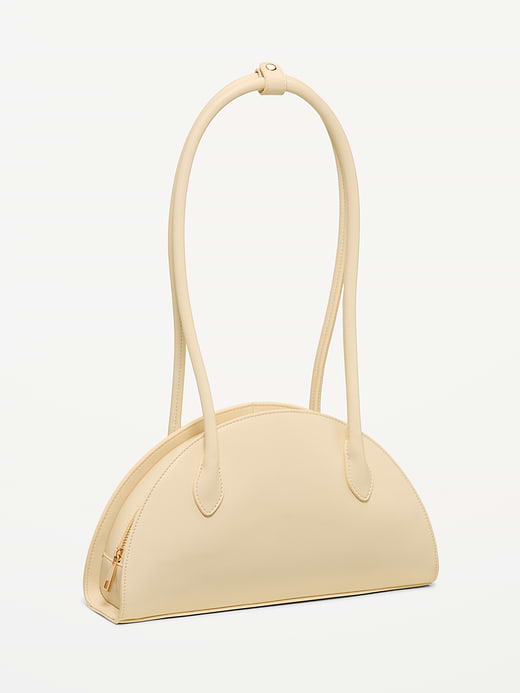 East West Shoulder Bag - Cool Almond