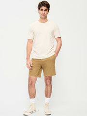Slim Built-In Flex Rotation Chino Shorts -- 8-inch inseam - Doe A Deer