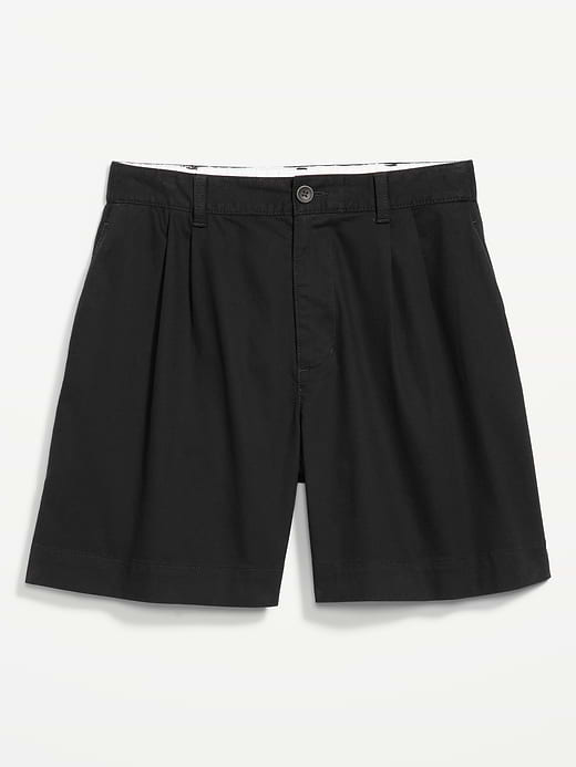 High-Waisted OGC Chino Shorts -- 6-inch inseam - Black Jack