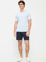 Slim Built-In Flex Rotation Chino Shorts -- 8-inch inseam - Classic Navy