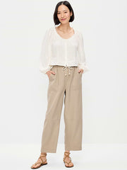 High-Waisted Utility Ankle Pants - A Stone's Throw