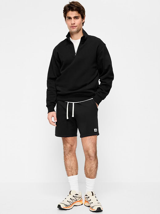 Rotation Logo Shorts -- 7-inch inseam - Black Jack