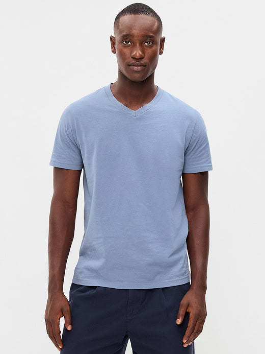 V-Neck T-Shirt - Moonlight Ocean