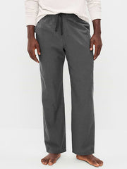 Poplin Pajama Pant - Charcoal