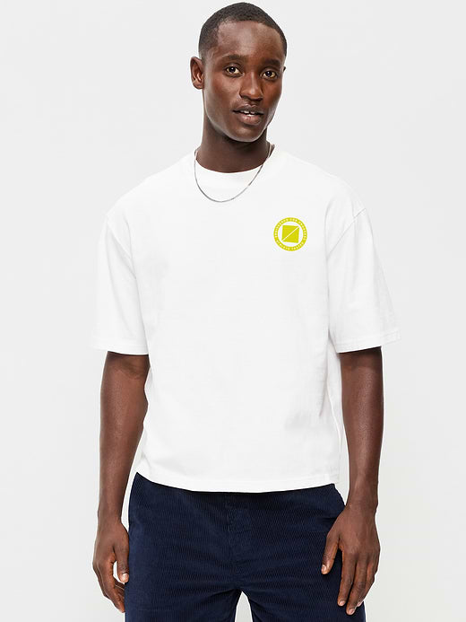 Lived-In Pro Short-Sleeve Graphic T-Shirt - Calla Lily White