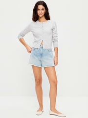 High-Waisted OG Jean Shorts -- 4-inch inseam - Lightest