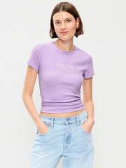 Logo-Graphic Snug T-Shirt - Fresh Lilac