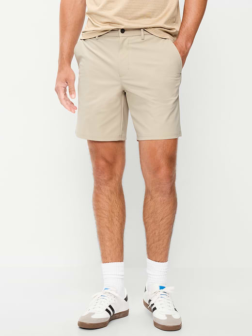 Tech Hybrid Chino Shorts -- 8-inch inseam - Windchime