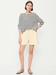 High-Waisted OGC Chino Shorts -- 6-inch inseam - Cool Almond