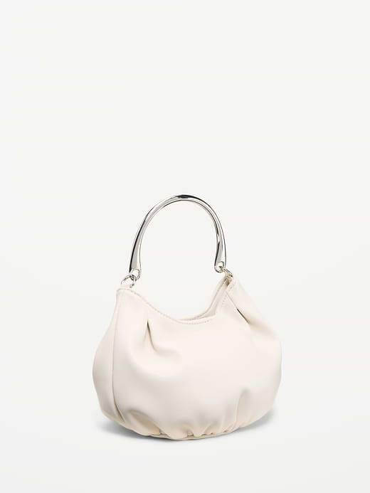 The Occasion by Old Navy Mini Hobo Bag - Creme De La Creme