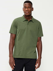 Classic Fit Jersey Polo - Matcha Green