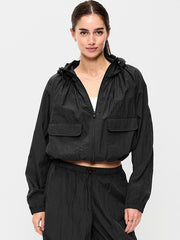 Full-Zip Windbreaker - Black Jack