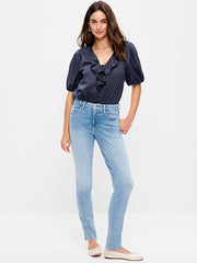 High-Waisted Slim Jeans - Rachel