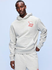 Old Navy x Marvel Spider-Man Graphic Popover Hoodie for Adults - Heather Gray