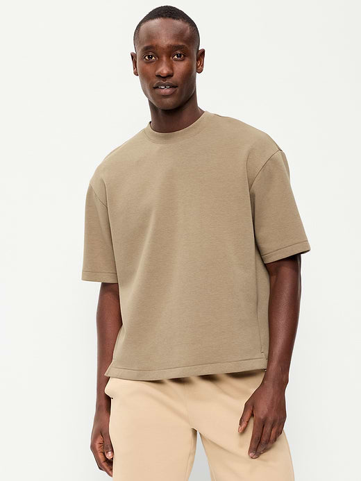 Dynamic Fleece T-Shirt - Toasted Almond