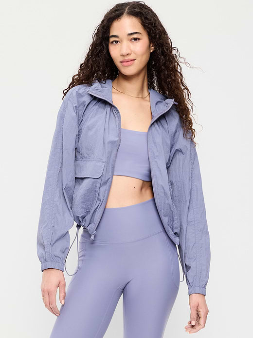 Full-Zip Windbreaker - Lunar Path