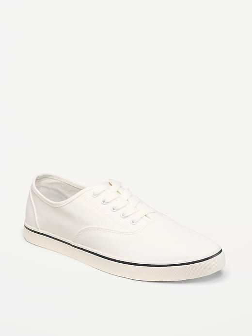 Prep Sneakers for Men - Solid White