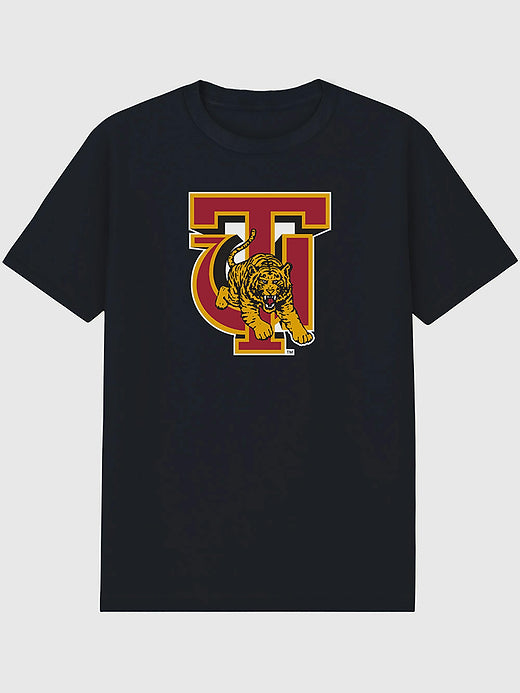 Tuskegee University Logo Graphic T-Shirt for Men - Black