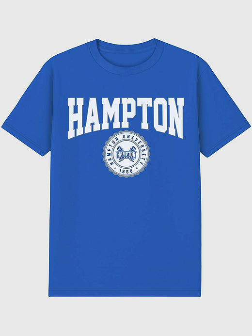 Hampton University Collegiate Graphic T-Shirt for Men - Royal