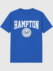 Hampton University Collegiate Graphic T-Shirt for Men - Royal