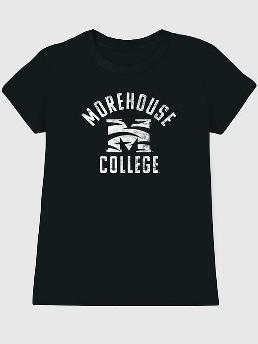 Morehouse College Graphic T-Shirt for Women - Black