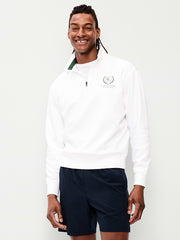 Rotation Fleece Graphic Quarter Zip - Calla Lilies