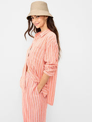 Straw Bucket Hat for Women - Neutral