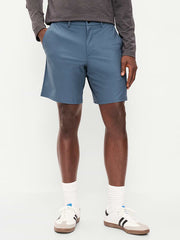 Tech Hybrid Chino Shorts -- 8-inch inseam - Wintry Waters