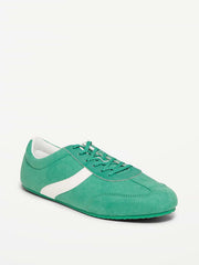 Low-Profile Sneakers - Emerald Green