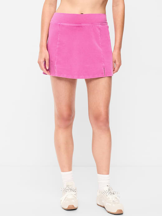 High-Waisted PowerChill Skort - Dragonfruit