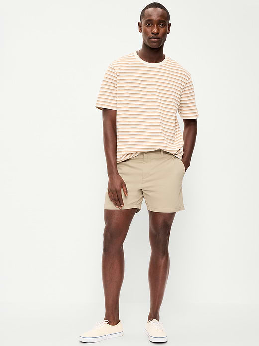 Slim Built-In Flex Rotation Chino Shorts -- 5-inch inseam - A Stone's Throw