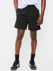 Baggy Mesh Shorts -- 6-inch inseam - Black Jack