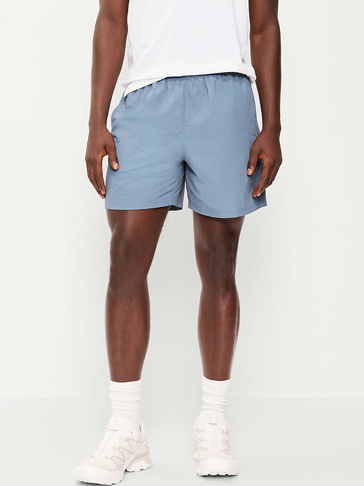 Active Shorts -- 5-inch inseam - Moonlight Ocean