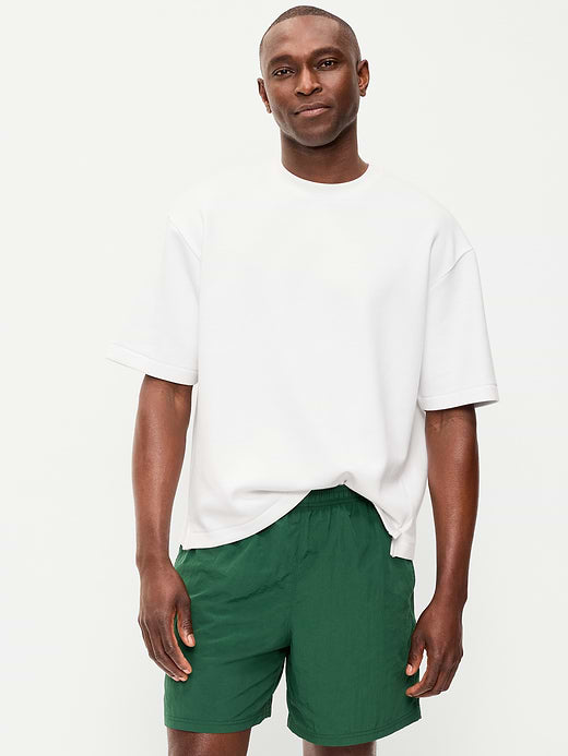 Dynamic Fleece T-Shirt - White Lilies