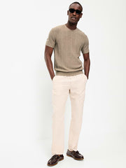 Relaxed Sweater T-Shirt - Heather Oatmeal
