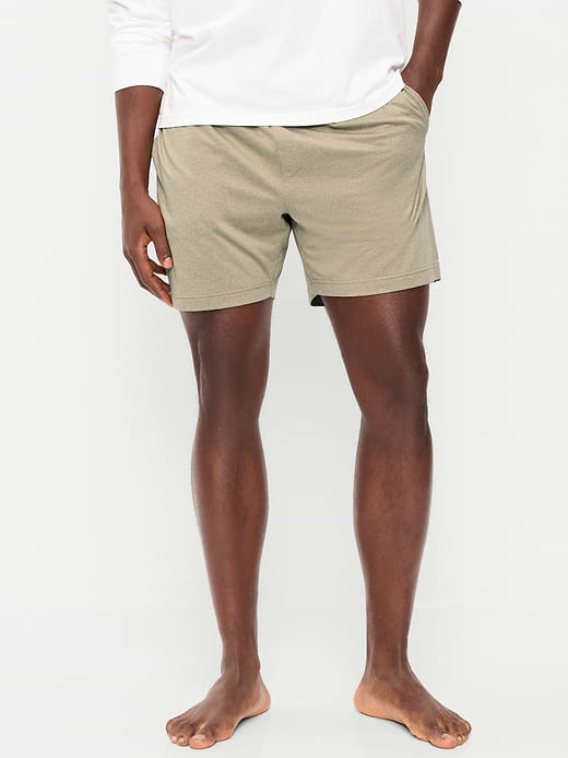 Jersey-Knit Pajama Shorts - Shore Enough