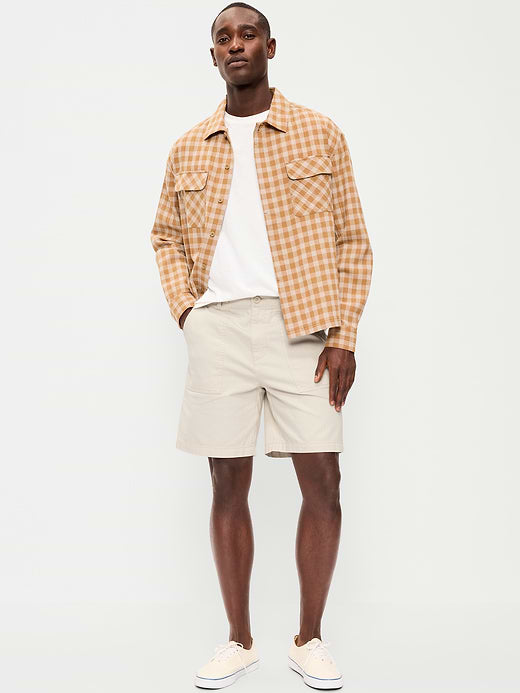 90's Loose Shorts -- 7-inch inseam - Wish Bone