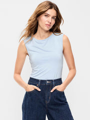 Cap-Sleeve Tie-Back Top - Sky Maintenance
