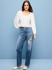 High-Waisted OG Loose Jeans - Zenas
