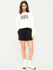 Relaxed Dynamic Fleece Shorts - Black Jack